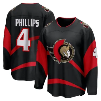 Men's Chris Phillips Ottawa Senators Special Edition 2.0 Jersey - Black Breakaway