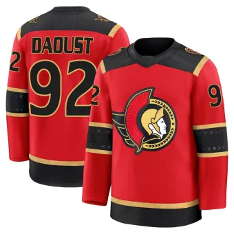 Men's Philippe Daoust Ottawa Senators Alternate Jersey - Red Premium