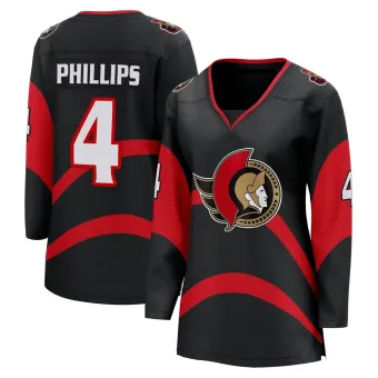 Women's Chris Phillips Ottawa Senators Special Edition 2.0 Jersey - Black Breakaway