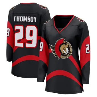 Women's Lassi Thomson Ottawa Senators Special Edition 2.0 Jersey - Black Breakaway